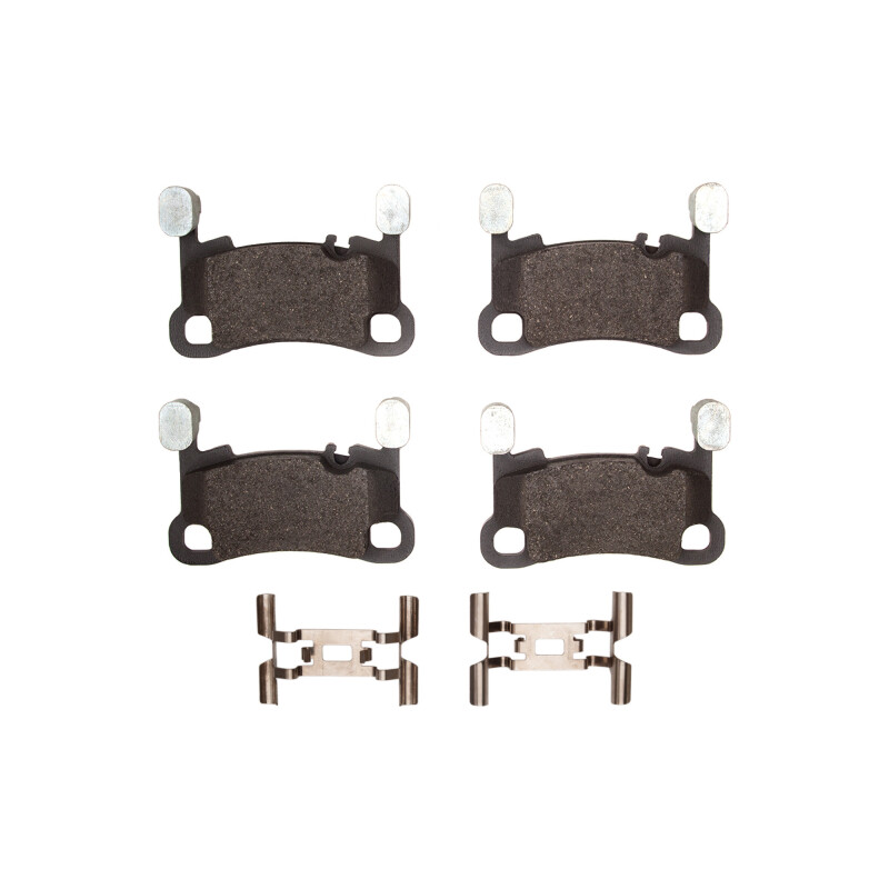 Porsche Cayenne Ceramic Brake Pads - Rear - R1 Concepts - R1 Ceramic Pads & Hardware Kit - `19-`23